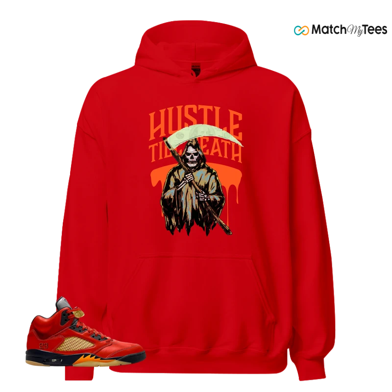 NIKE AIR JORDAN 5 RETRO DUNK ON MARS (WOMEN'S) SNEAKER Matching Tees hoodie