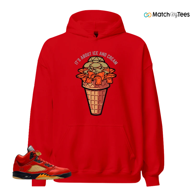 NIKE AIR JORDAN 5 RETRO DUNK ON MARS (WOMEN'S) SNEAKER Matching Tees hoodie