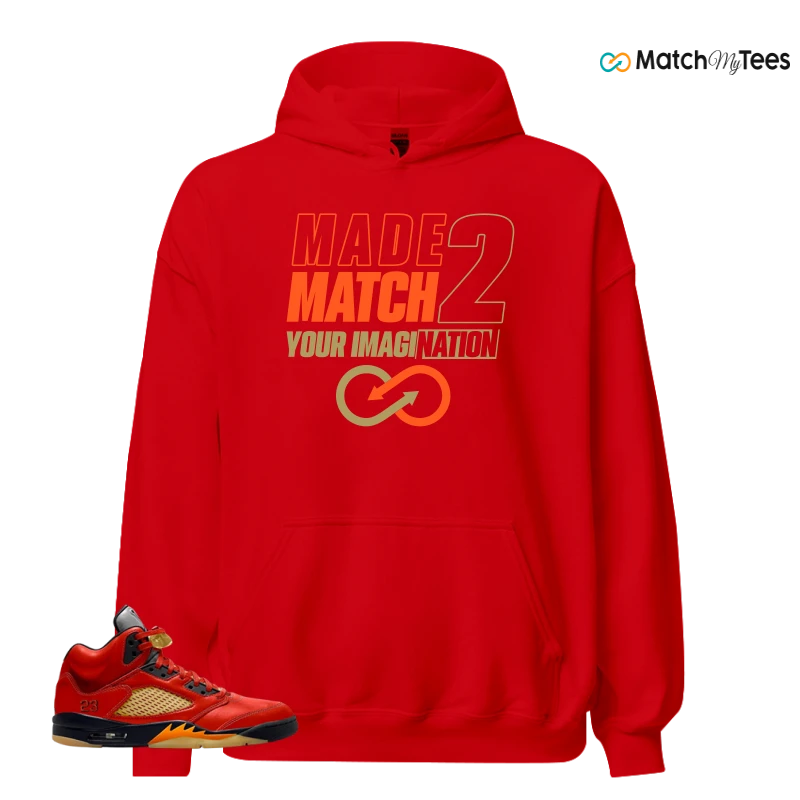 NIKE AIR JORDAN 5 RETRO DUNK ON MARS (WOMEN'S) SNEAKER Matching Tees hoodie