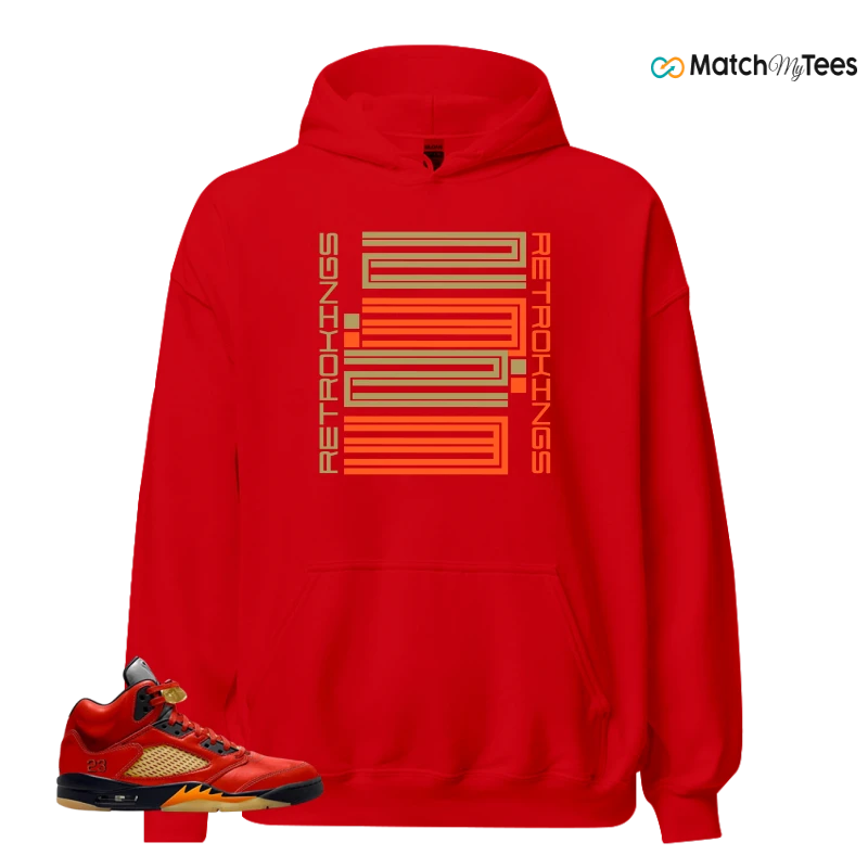 NIKE AIR JORDAN 5 RETRO DUNK ON MARS (WOMEN'S) SNEAKER Matching Tees hoodie