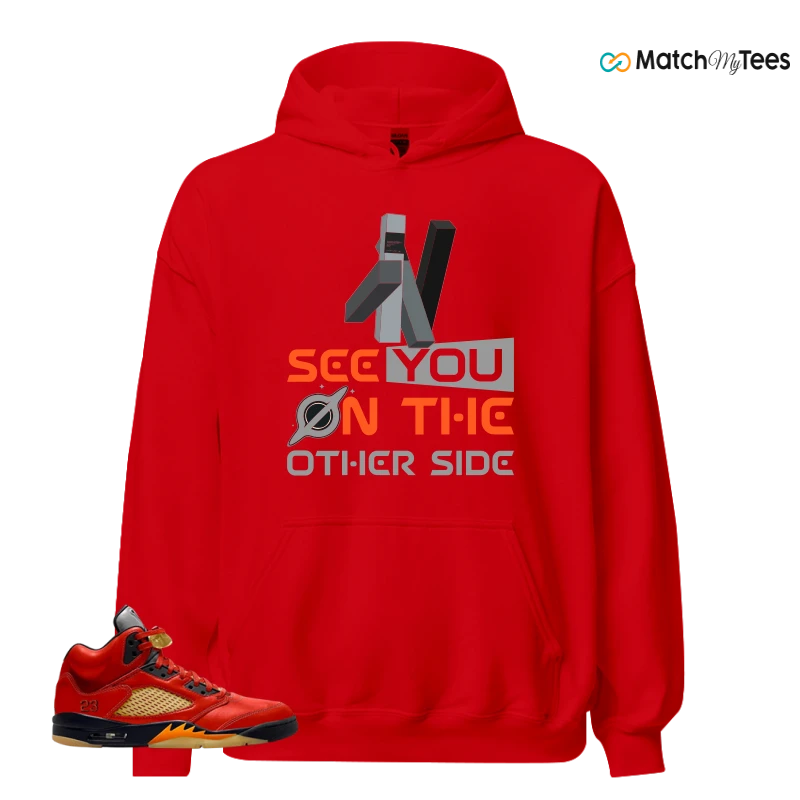NIKE AIR JORDAN 5 RETRO DUNK ON MARS (WOMEN'S) SNEAKER Matching Tees hoodie