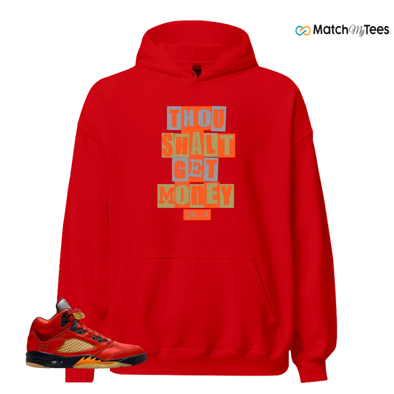 NIKE AIR JORDAN 5 RETRO DUNK ON MARS (WOMEN'S) SNEAKER Matching Tees hoodie