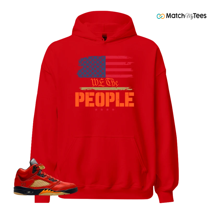 NIKE AIR JORDAN 5 RETRO DUNK ON MARS (WOMEN'S) SNEAKER Matching Tees hoodie