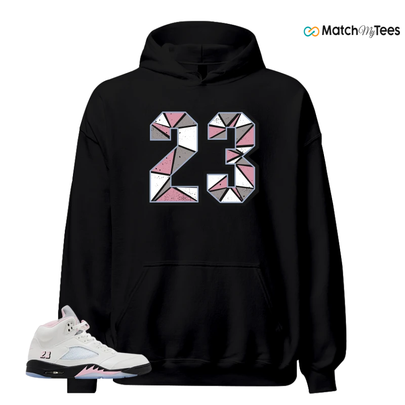 NIKE AIR JORDAN 5 RETRO MEDIUM SOFT PINK SNEAKER Matching Tees hoodie
