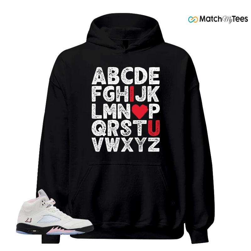 NIKE AIR JORDAN 5 RETRO MEDIUM SOFT PINK SNEAKER Matching Tees hoodie