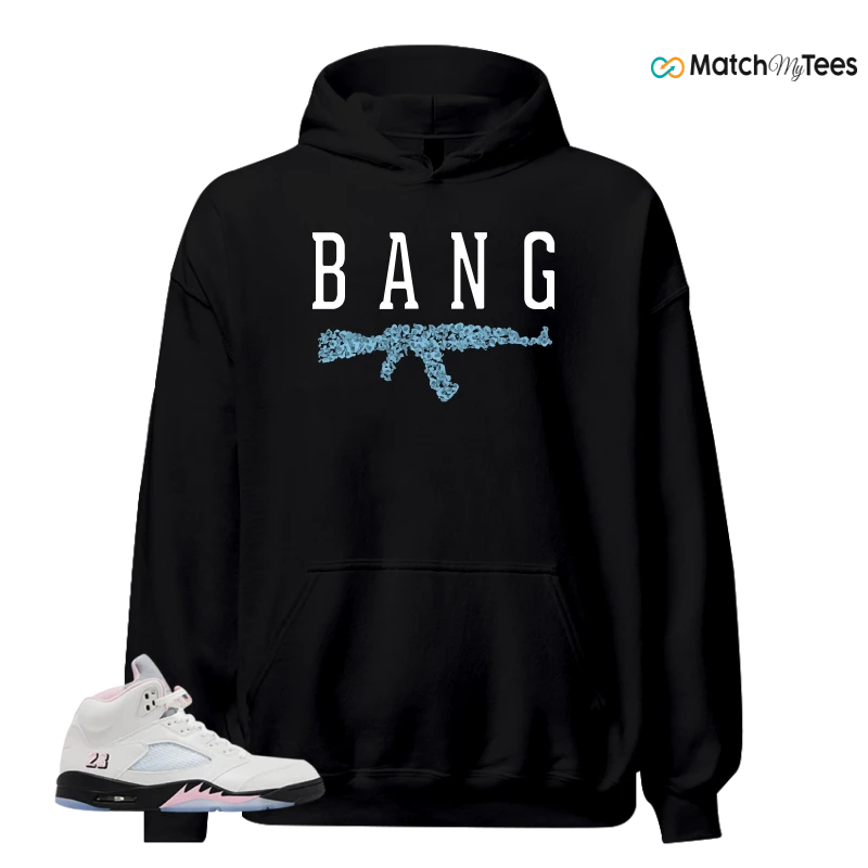 NIKE AIR JORDAN 5 RETRO MEDIUM SOFT PINK SNEAKER Matching Tees hoodie