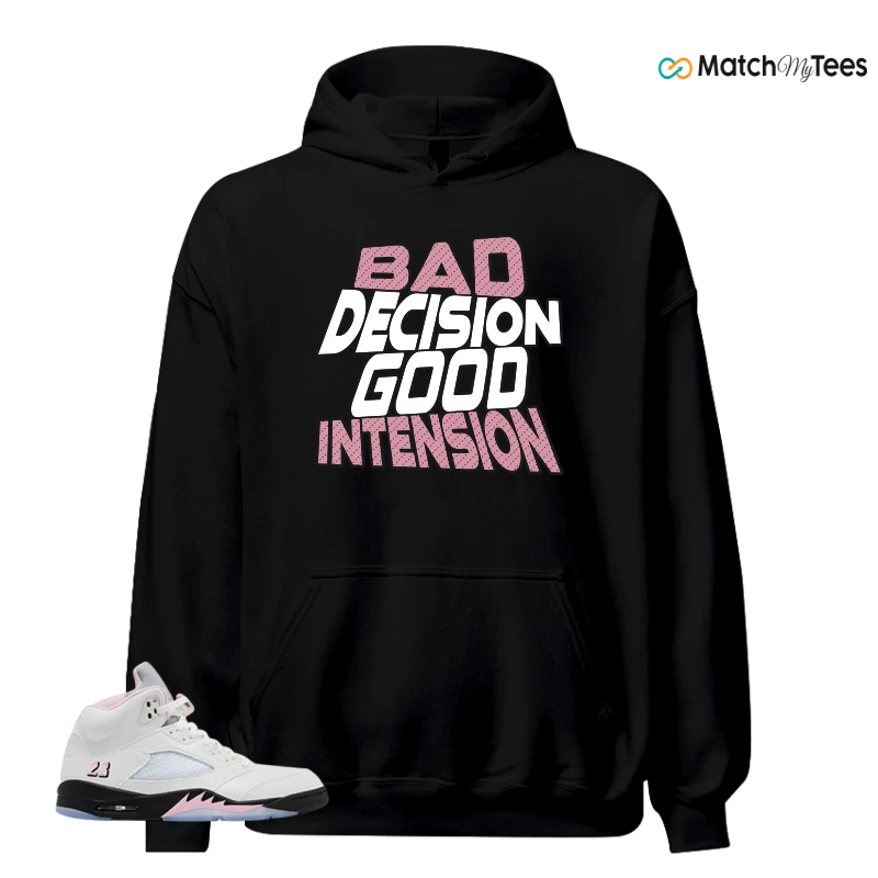 NIKE AIR JORDAN 5 RETRO MEDIUM SOFT PINK SNEAKER Matching Tees hoodie