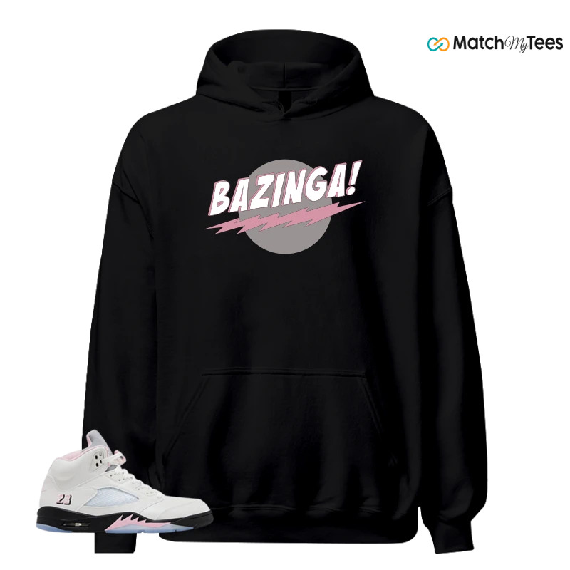 NIKE AIR JORDAN 5 RETRO MEDIUM SOFT PINK SNEAKER Matching Tees hoodie