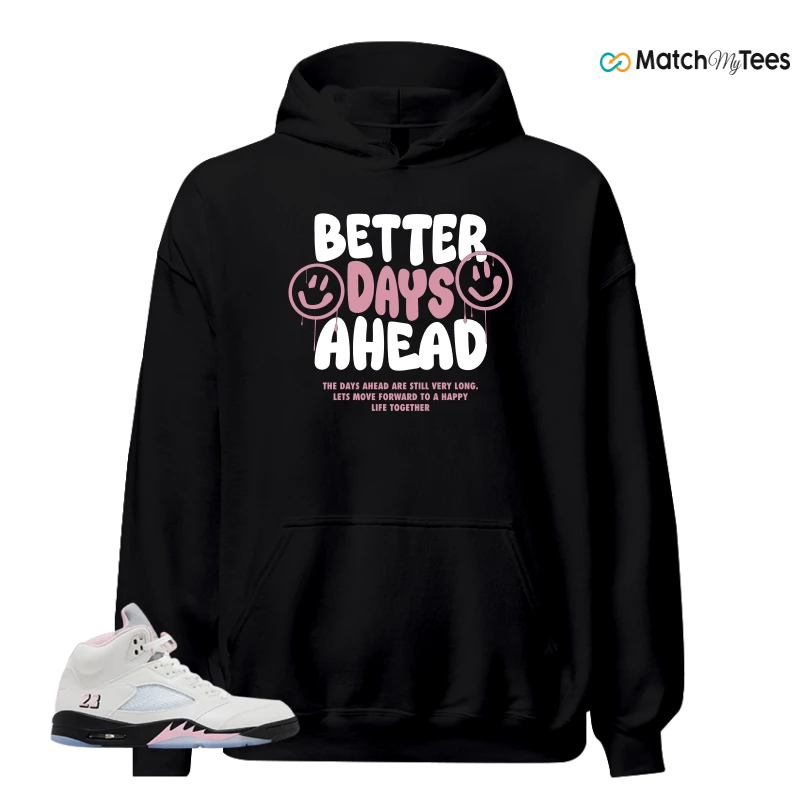 NIKE AIR JORDAN 5 RETRO MEDIUM SOFT PINK SNEAKER Matching Tees hoodie