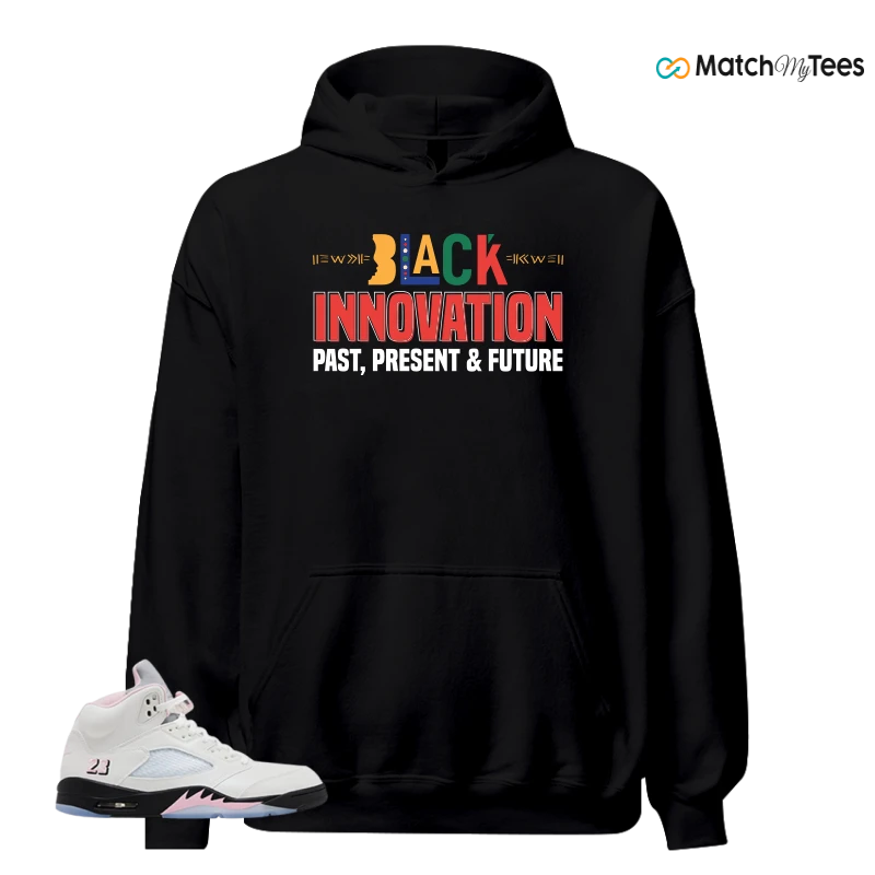 NIKE AIR JORDAN 5 RETRO MEDIUM SOFT PINK SNEAKER Matching Tees hoodie