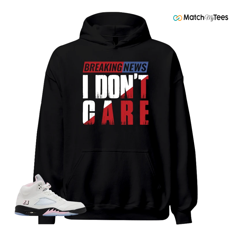 NIKE AIR JORDAN 5 RETRO MEDIUM SOFT PINK SNEAKER Matching Tees hoodie