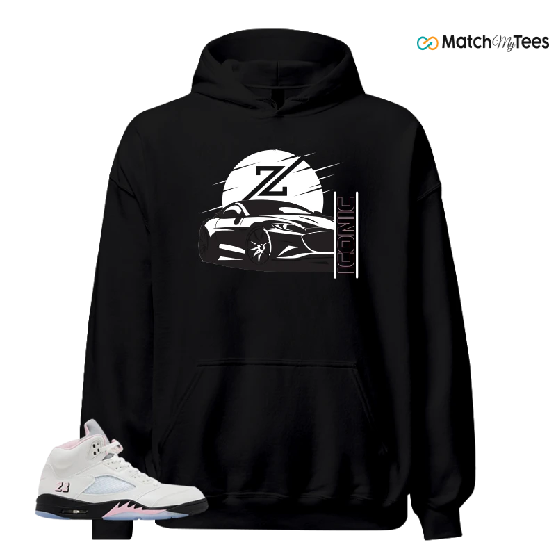 NIKE AIR JORDAN 5 RETRO MEDIUM SOFT PINK SNEAKER Matching Tees hoodie