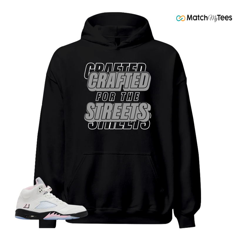 NIKE AIR JORDAN 5 RETRO MEDIUM SOFT PINK SNEAKER Matching Tees hoodie