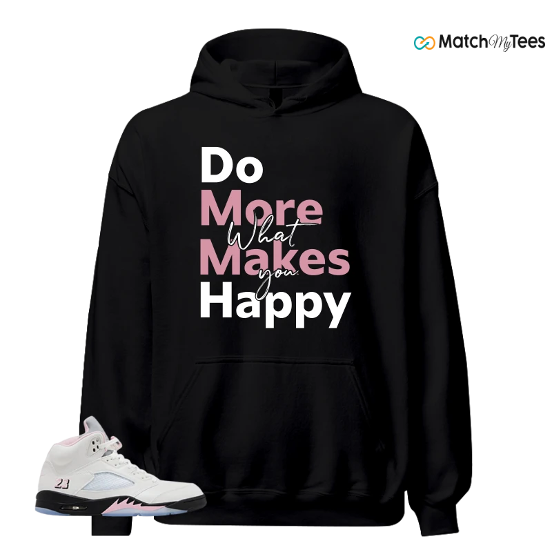 NIKE AIR JORDAN 5 RETRO MEDIUM SOFT PINK SNEAKER Matching Tees hoodie