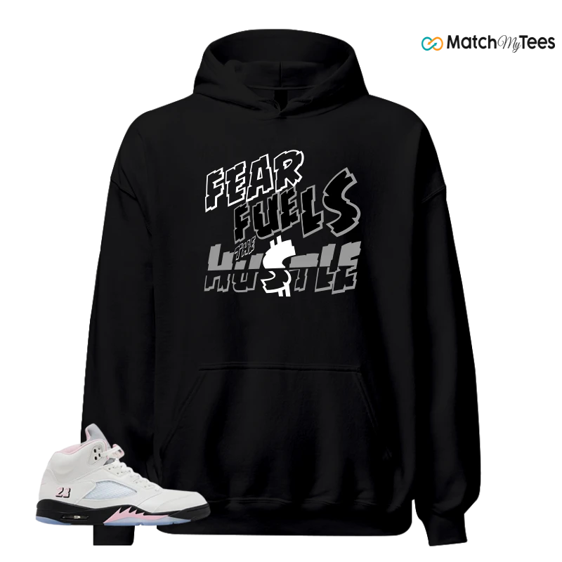 NIKE AIR JORDAN 5 RETRO MEDIUM SOFT PINK SNEAKER Matching Tees hoodie