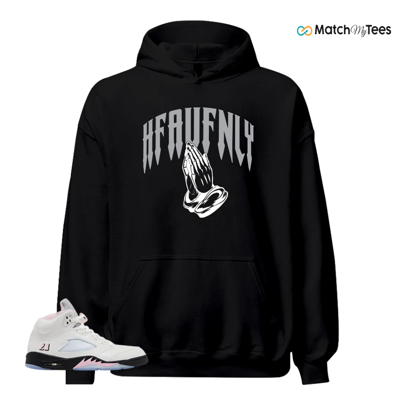 NIKE AIR JORDAN 5 RETRO MEDIUM SOFT PINK SNEAKER Matching Tees hoodie