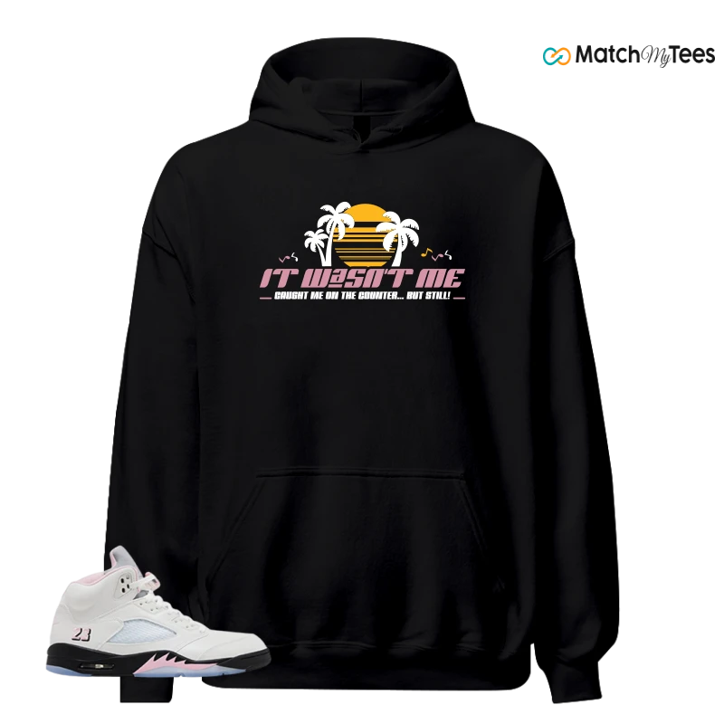 NIKE AIR JORDAN 5 RETRO MEDIUM SOFT PINK SNEAKER Matching Tees hoodie