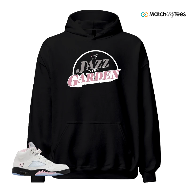 NIKE AIR JORDAN 5 RETRO MEDIUM SOFT PINK SNEAKER Matching Tees hoodie