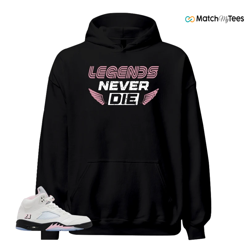 NIKE AIR JORDAN 5 RETRO MEDIUM SOFT PINK SNEAKER Matching Tees hoodie