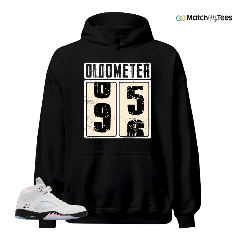 NIKE AIR JORDAN 5 RETRO MEDIUM SOFT PINK SNEAKER Matching Tees hoodie