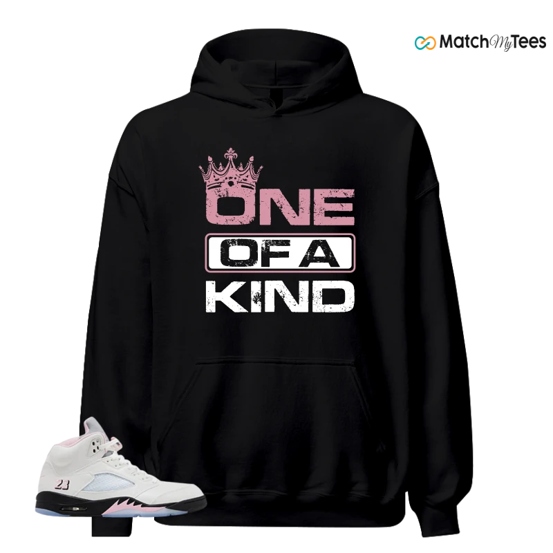 NIKE AIR JORDAN 5 RETRO MEDIUM SOFT PINK SNEAKER Matching Tees hoodie