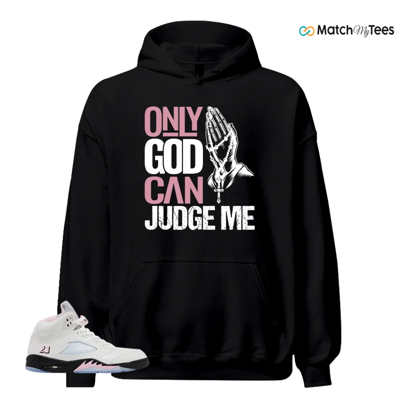 NIKE AIR JORDAN 5 RETRO MEDIUM SOFT PINK SNEAKER Matching Tees hoodie