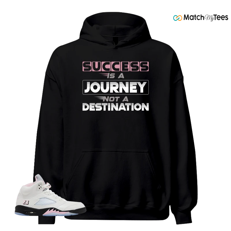 NIKE AIR JORDAN 5 RETRO MEDIUM SOFT PINK SNEAKER Matching Tees hoodie