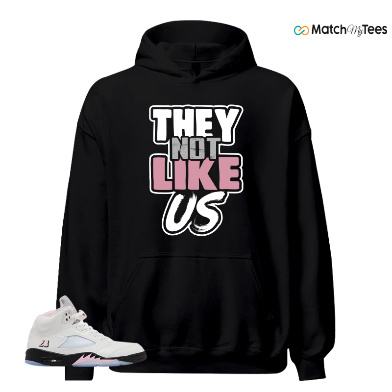 NIKE AIR JORDAN 5 RETRO MEDIUM SOFT PINK SNEAKER Matching Tees hoodie