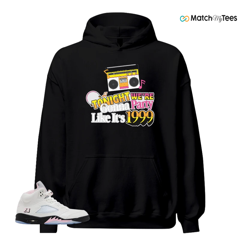 NIKE AIR JORDAN 5 RETRO MEDIUM SOFT PINK SNEAKER Matching Tees hoodie