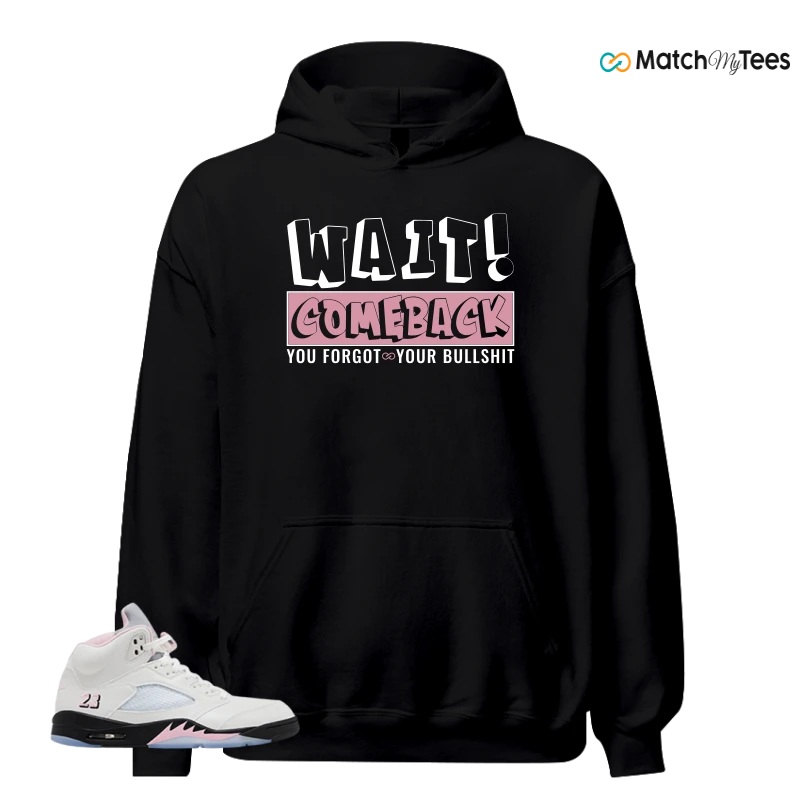 NIKE AIR JORDAN 5 RETRO MEDIUM SOFT PINK SNEAKER Matching Tees hoodie