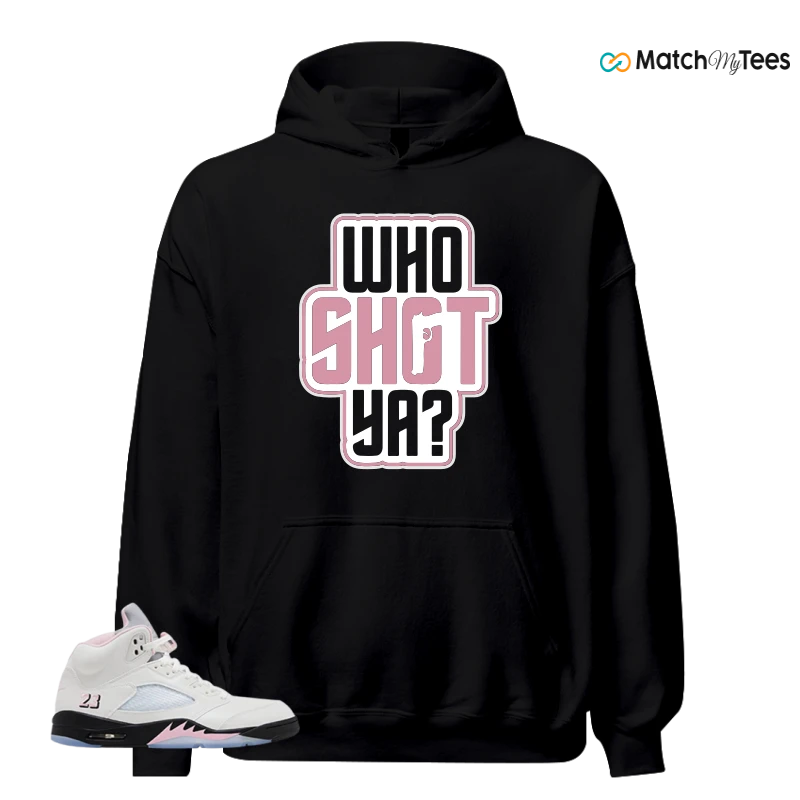 NIKE AIR JORDAN 5 RETRO MEDIUM SOFT PINK SNEAKER Matching Tees hoodie