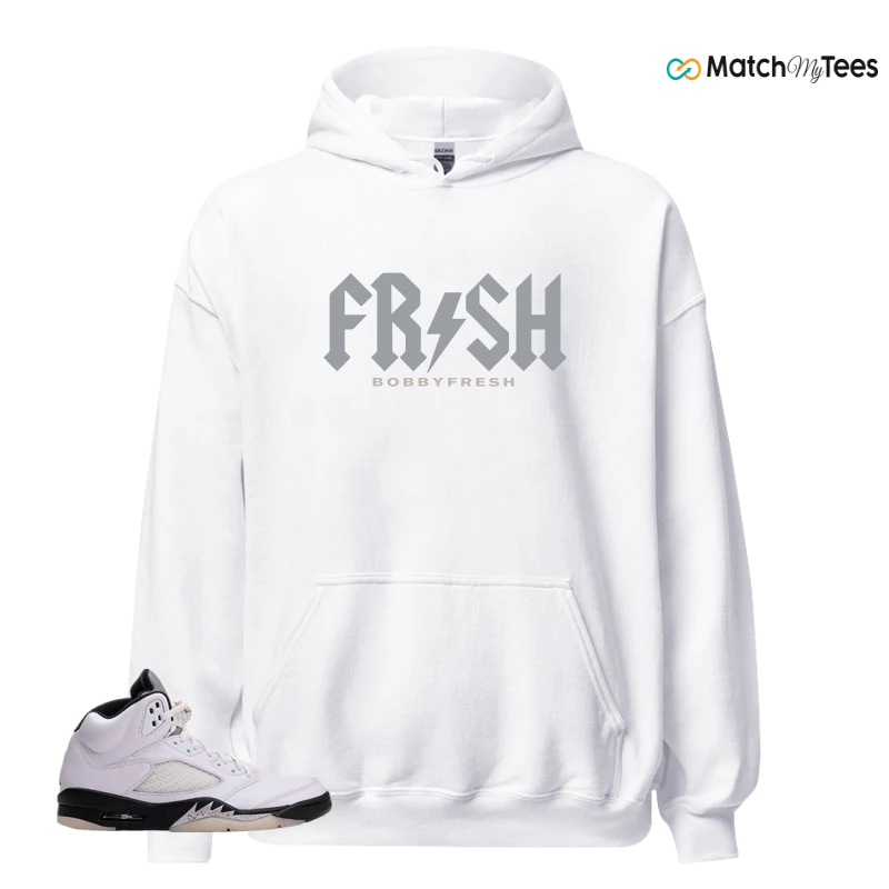 NIKE AIR JORDAN 5 RETRO REVERSE METALLIC SNEAKER Matching Tees Hoodie for Men