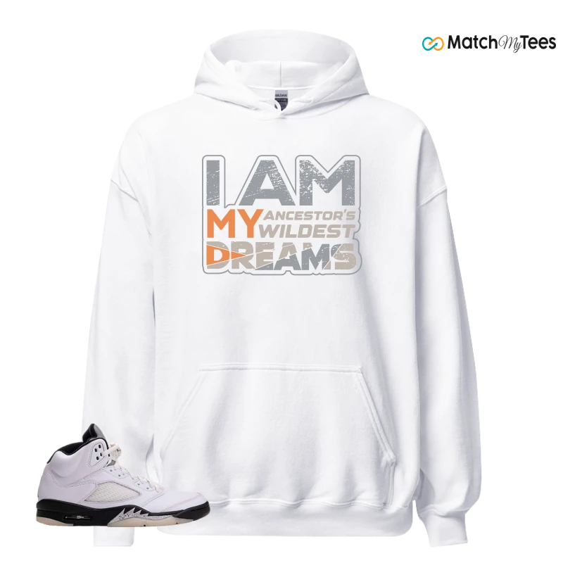NIKE AIR JORDAN 5 RETRO REVERSE METALLIC SNEAKER Matching Tees hoodie