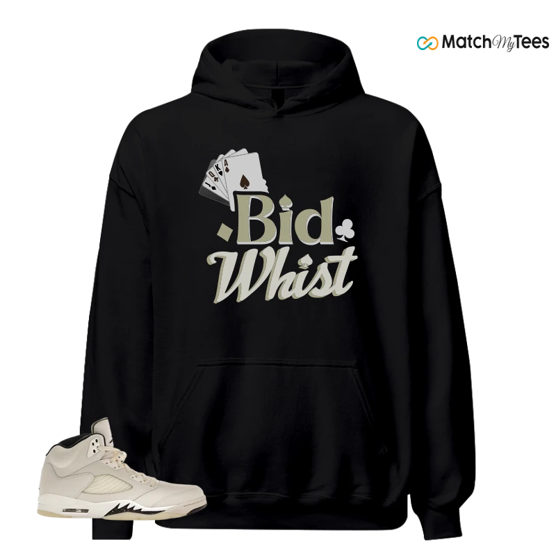 NIKE AIR JORDAN 5 RETRO SAIL SNEAKER Matching Tees hoodie