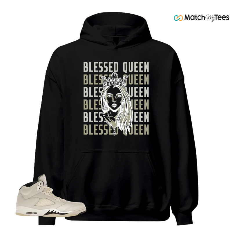 NIKE AIR JORDAN 5 RETRO SAIL SNEAKER Matching Tees hoodie