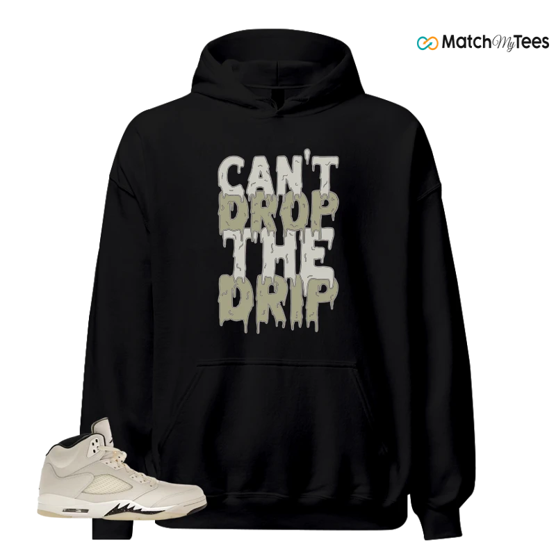 NIKE AIR JORDAN 5 RETRO SAIL SNEAKER Matching Tees hoodie
