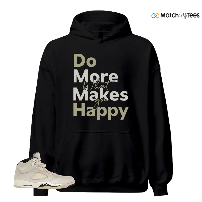 NIKE AIR JORDAN 5 RETRO SAIL SNEAKER Matching Tees hoodie