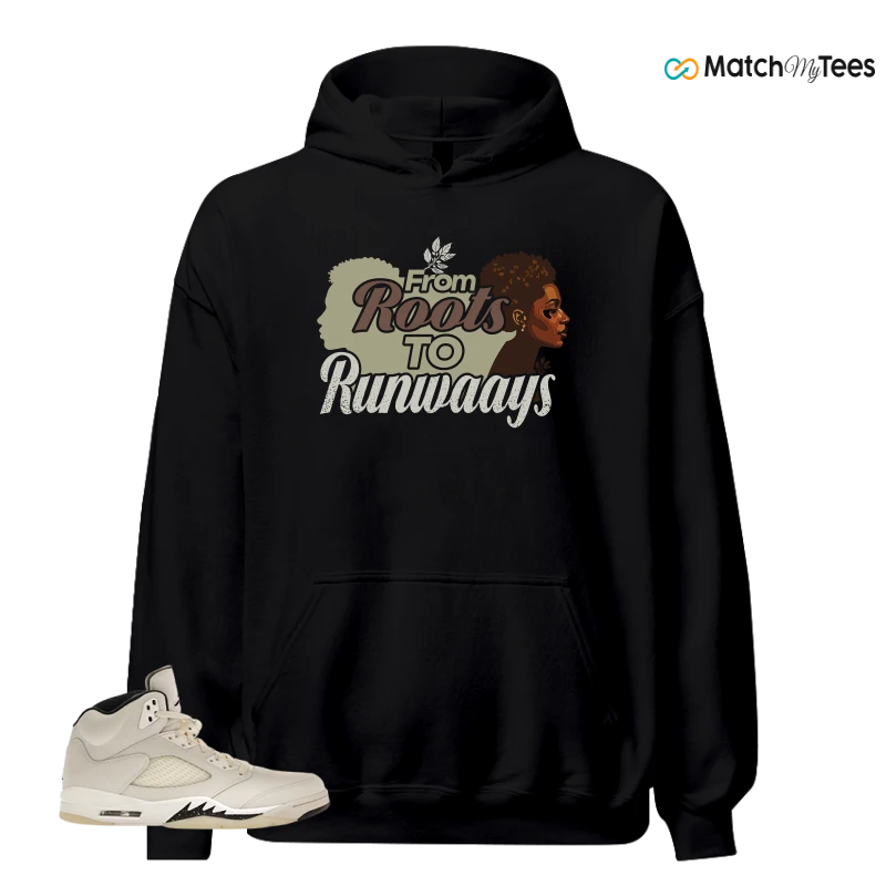 NIKE AIR JORDAN 5 RETRO SAIL SNEAKER Matching Tees hoodie