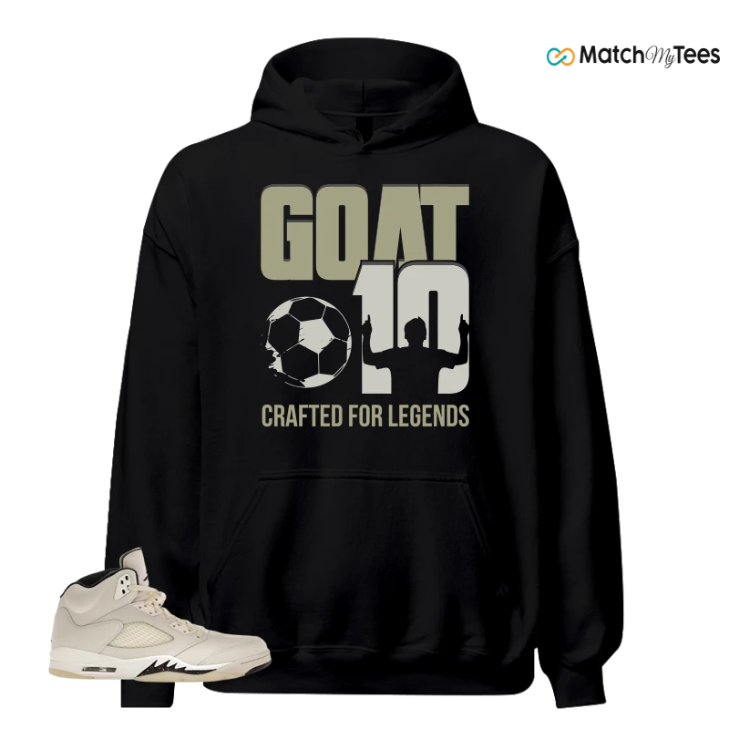 NIKE AIR JORDAN 5 RETRO SAIL SNEAKER Matching Tees hoodie