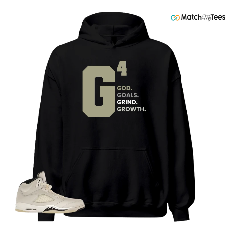NIKE AIR JORDAN 5 RETRO SAIL SNEAKER Matching Tees hoodie