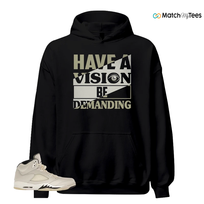 NIKE AIR JORDAN 5 RETRO SAIL SNEAKER Matching Tees hoodie