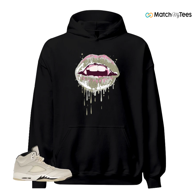 NIKE AIR JORDAN 5 RETRO SAIL SNEAKER Matching Tees hoodie