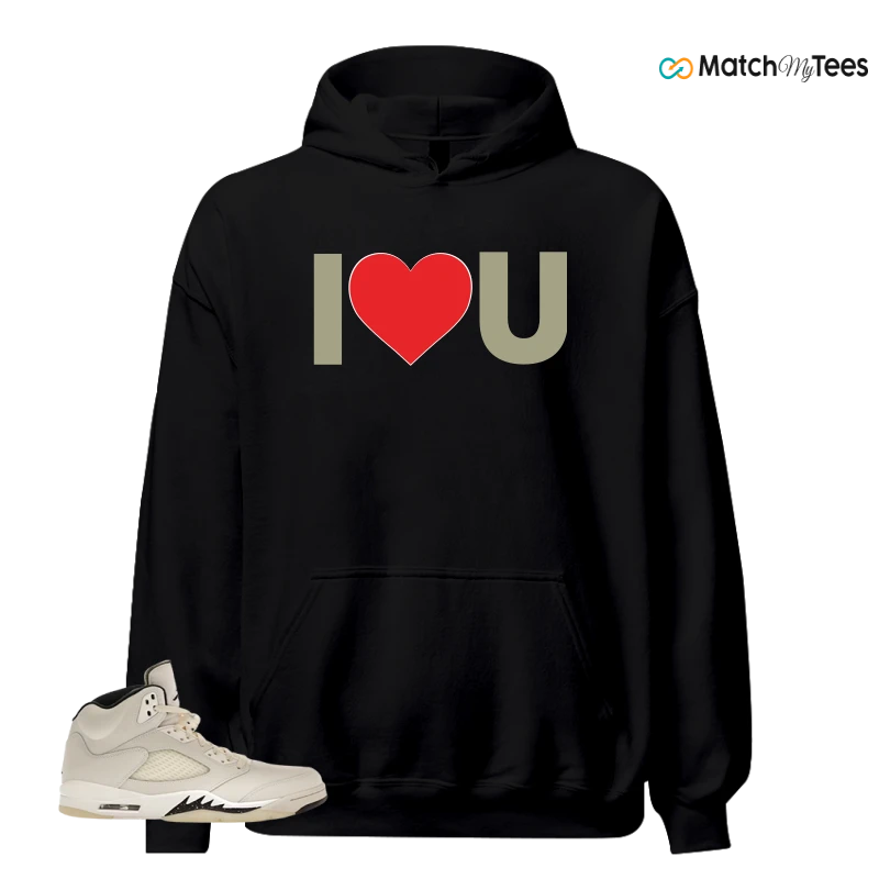 NIKE AIR JORDAN 5 RETRO SAIL SNEAKER Matching Tees hoodie