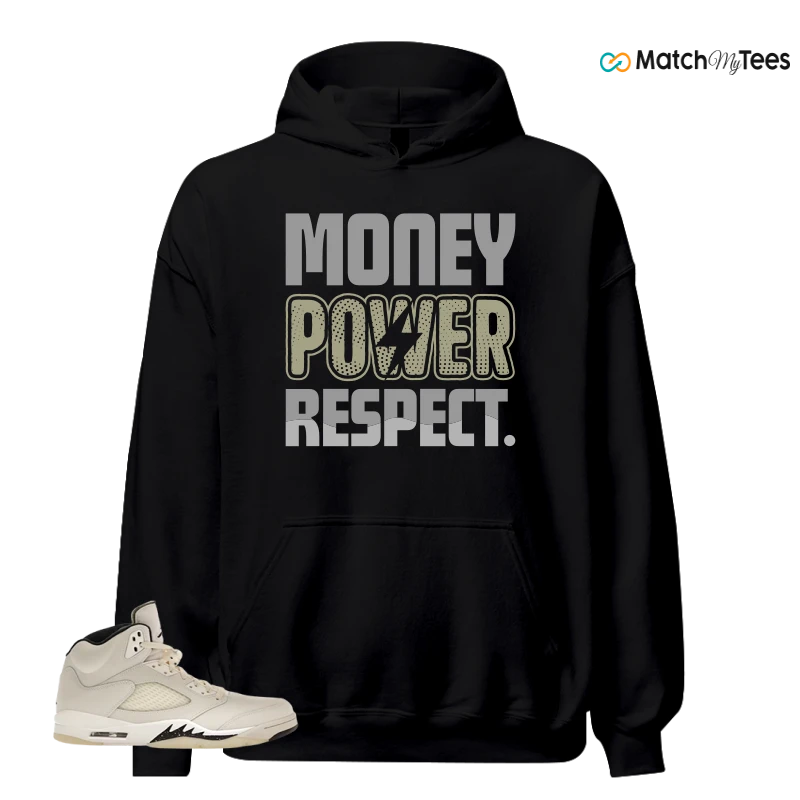 NIKE AIR JORDAN 5 RETRO SAIL SNEAKER Matching Tees hoodie