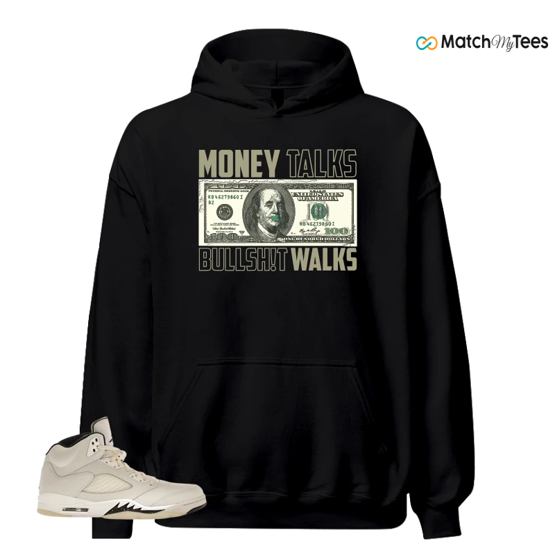 NIKE AIR JORDAN 5 RETRO SAIL SNEAKER Matching Tees hoodie