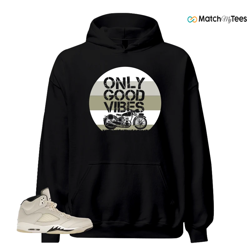 NIKE AIR JORDAN 5 RETRO SAIL SNEAKER Matching Tees hoodie