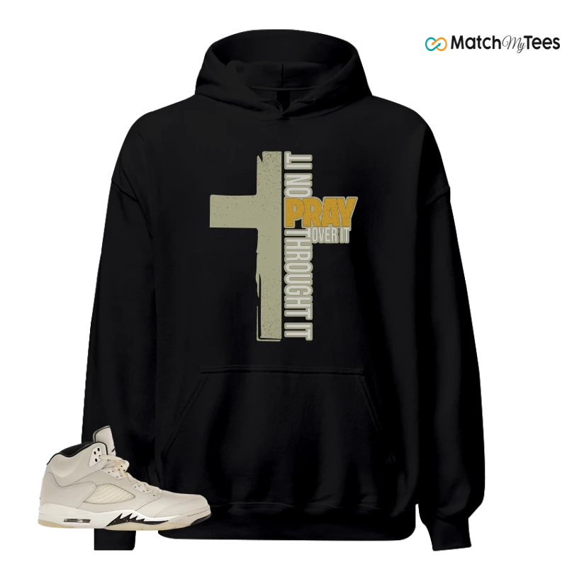NIKE AIR JORDAN 5 RETRO SAIL SNEAKER Matching Tees hoodie