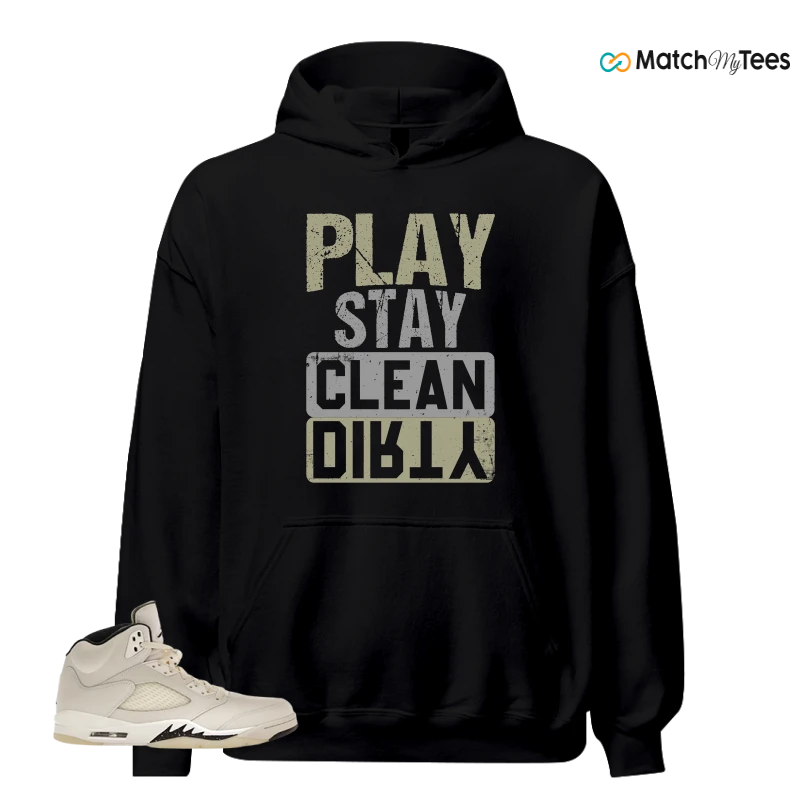 NIKE AIR JORDAN 5 RETRO SAIL SNEAKER Matching Tees hoodie