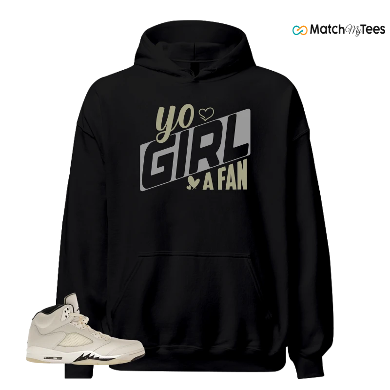 NIKE AIR JORDAN 5 RETRO SAIL SNEAKER Matching Tees hoodie