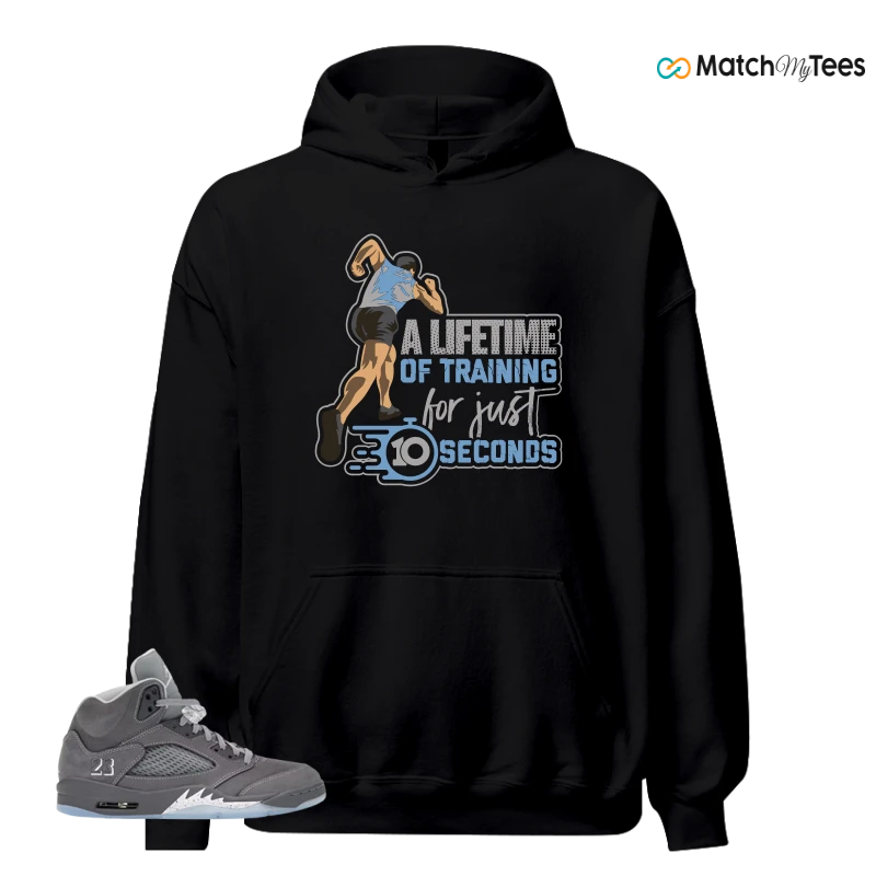 NIKE AIR JORDAN 5 RETRO WOLF GREY 2026 SNEAKER Matching Tees hoodie